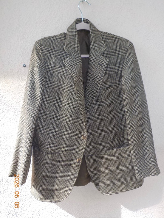 the andover shop Jackets & Blazers - Plaid Oversized Blazer